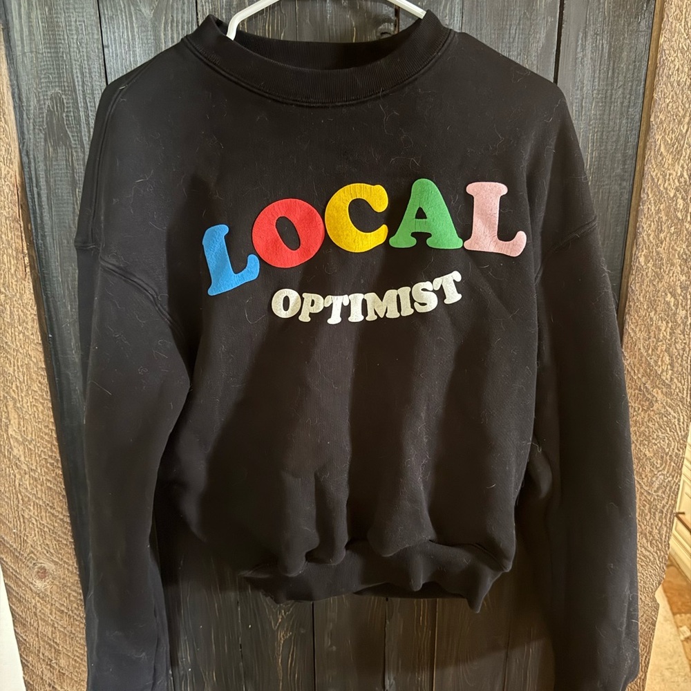 Madhappy Black Local Optimist Sweatshirt